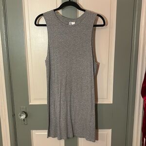 oversized jersey muscle tee dress